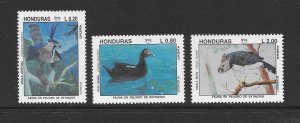 BIRDS - HONDURAS #908-10 MNH