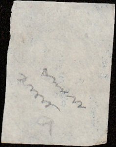 # 9 Blue Used Ben Franklin