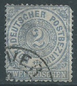 North German Confederation, Sc #17, 2gr Used