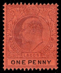 Lagos #51a King Edward VII; Unused