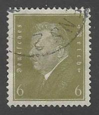 Germany #369 VF Used ~ President Ebert (U2)