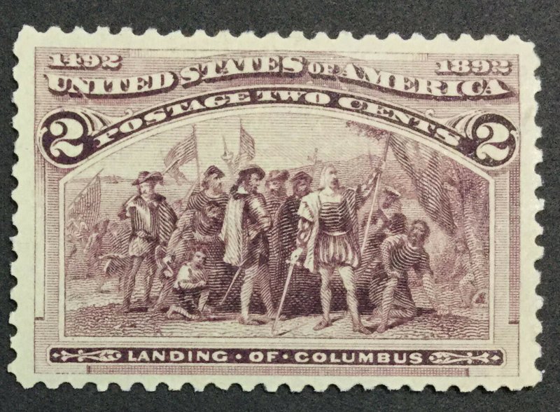 MOMEN: US STAMPS #231 MINT OG NH XF LOT #36483