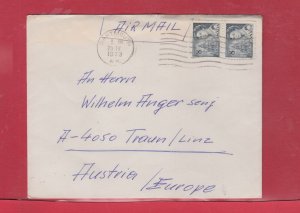 1973 Centennial airmail to Austria Canada cover