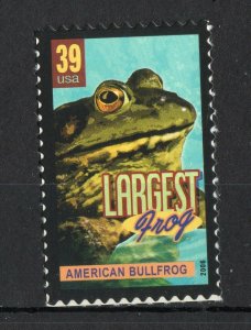 4055 * AMERICAN BULLFROG * WONDERS * U.S. Postage Stamp  MNH