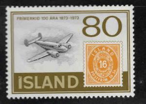 Iceland Scott 453 MNH** stamp on stamp stamp