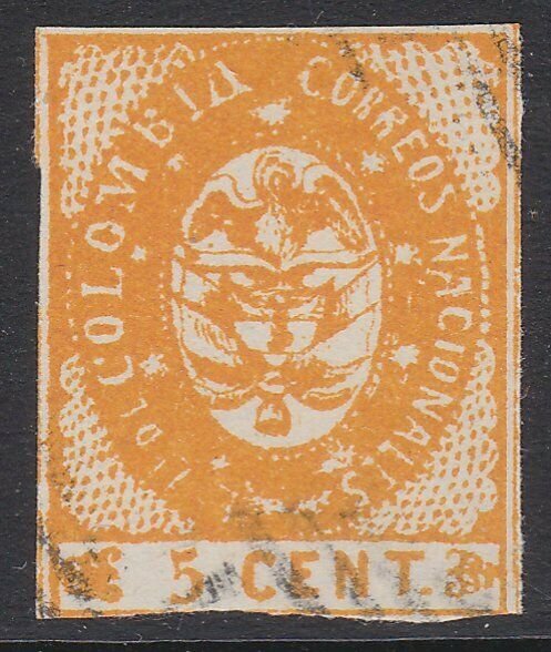 COLOMBIA  An old forgery of a classic stamp.................................D729