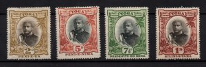 Tonga 1897 mint collection to 1/- (odd faults) WS36268