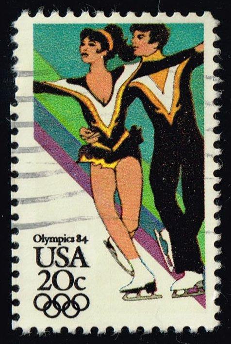 US #2067 Ice Dancing; Used (0.25)