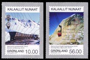 Greenland 2014 Scott #661-662 Mint Never Hinged