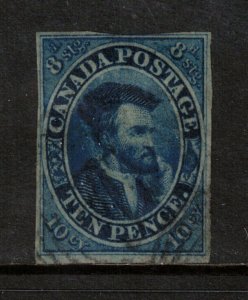 Canada #7 Used Fine With Light Cancel