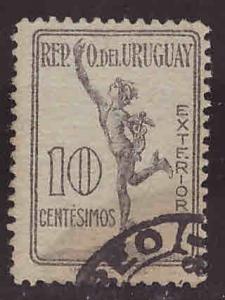 Uruguay Scott Q19 Used parcel post stamp