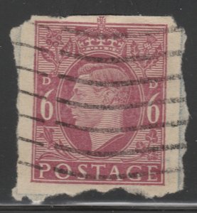 UK GB UNITED KINGDOM Postal Stationery Cut Out A17P27F37960-