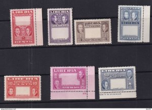 Liberia 1952 Proofs No Center MNH 16124