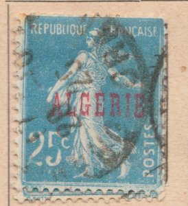 FRENCH COLONY ALGERIA 1924-25 25c Used Stamp A29P25F33133-