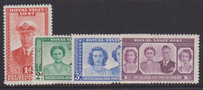 Bechuanaland Sc#143-146 MNH