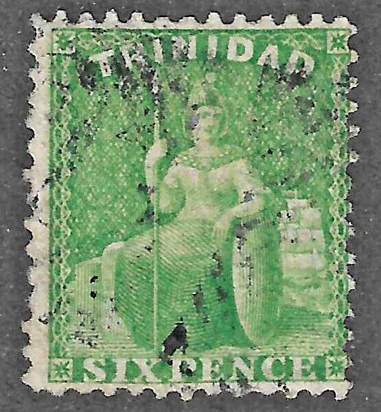 Trinidad (1872) - Scott # 52,  Used