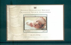 Norway - Sc# 1402. 2004 Princess Ingrid. MNH Souv. Sheet.  $2.50.