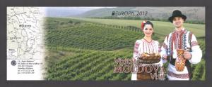 Moldova 2012 CEPT Europa Visit Moldova MNH Souvenir Sheets stamps Booklet