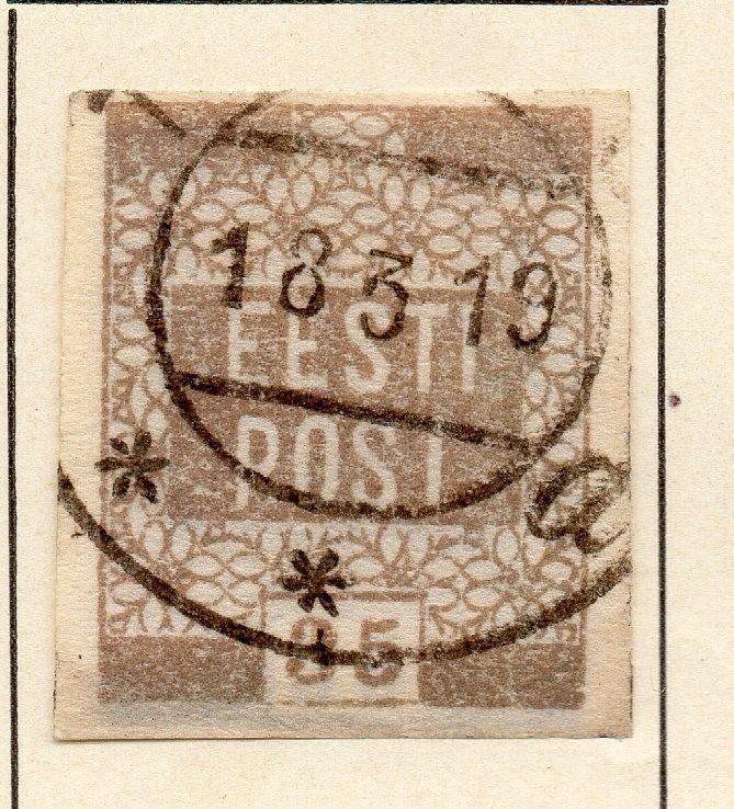 Estonia 1919-20 Early Issue Fine Used 35p.  230782