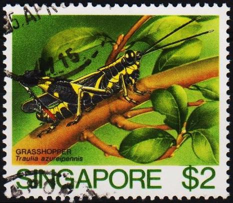 Singapore. 1985 $2 S.G.500  Fine Used