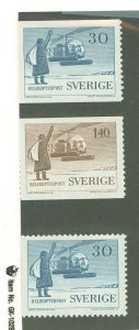 Sweden #518-20 Unused Single (Complete Set)