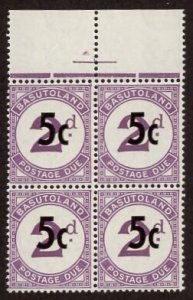 Mint Never Hinged SCJ7 SGD8 Block of 4 Postage Due