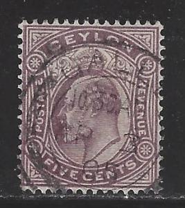 Ceylon Scott # 181, used