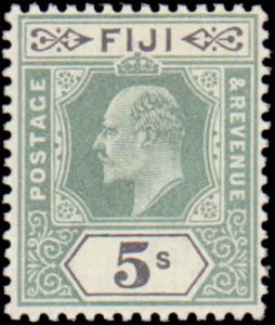 Fiji #68, Incomplete Set, 1903, Hinged