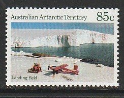 1984 Australian Antarctic Territory - Sc L72 - MNH VF - single - Landing field