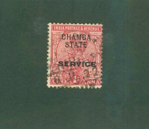 INDIA-CHAMBA STATE O29 USED BIN$ 0.50