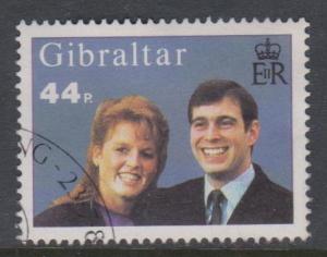 Gibraltar Sc#498 Used