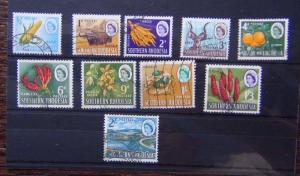 Southern Rhodesia 1964 set to 2s Used