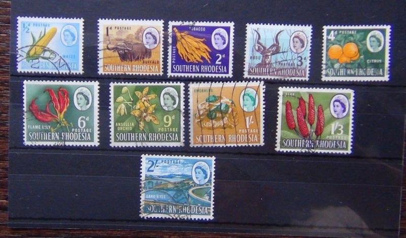 Southern Rhodesia 1964 set to 2s Used