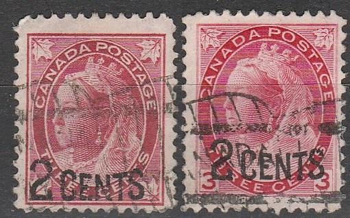 Canada #87-8 F-VF Used  CV $13.50  (A10329)