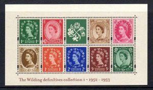 MS2326 2002 Wilding Definitive collection I miniature sheet UNMOUNTED MINT