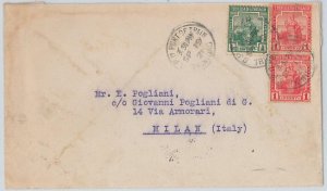 59573 - TRINIDAD & TOBAGO - POSTAL HISTORY: COVER to ITALY - 1921