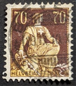 Switzerland #141 used, solid stamp