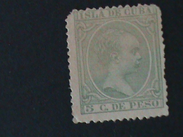​CUBA-SC#144 ERROR-KING ALFONSO- MISSING SOME COLOR ON TOP-:MNH VF-LAST ONE