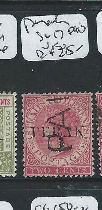 MALAYA PERAK (P0610B) 2C  QV  SG 17 PAID CANCEL  VFU