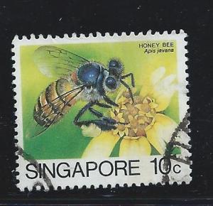 Singapore #454 Used Insects: Honey Bee
