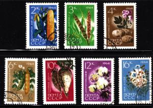 Russia 2913-2919  - used - Plants