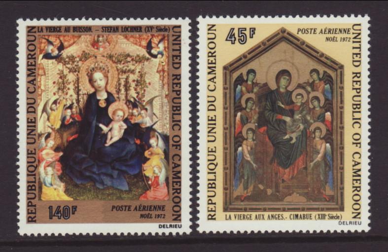 Cameroun C143-C144 Christmas MNH VF