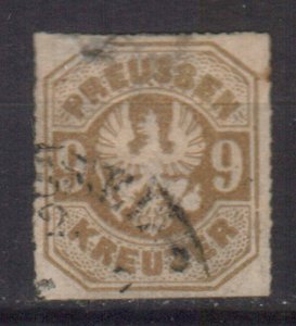 GERMANY PRUSSIA STAMPS. 1867 , Sc.#27,  Mi.#26, USED