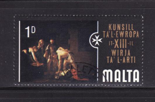 Malta 409 MNH Art, Painting (B)