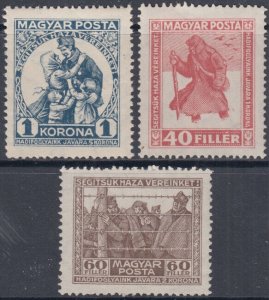 HUNGARY Sc#B69a-71 CPL MNH SET SURTAX for PRISONERS of WAR