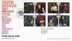 2018 The Old Vic First Day Cover London Cancel 