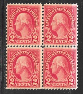 USA 634: 2c Washington, MNH, F