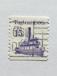 US–1987-88–Single “Transportation” Coil stamp–SC# 2260 - Used