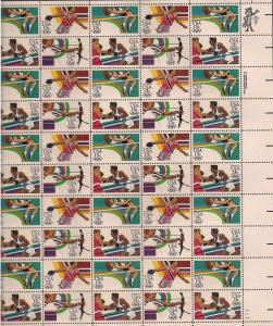 U.S. Full Sheet Sc.# 2048-51 1984 Olympics MNH