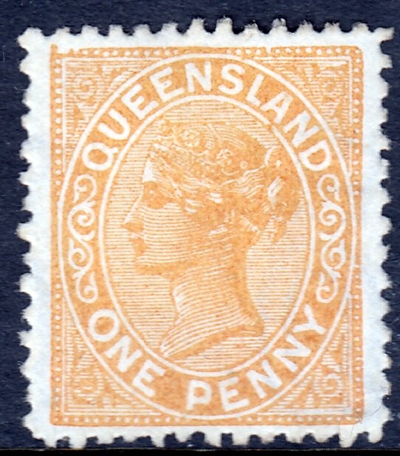 Queensland - Scott #84 - P12 - MNG - SCV $9.50